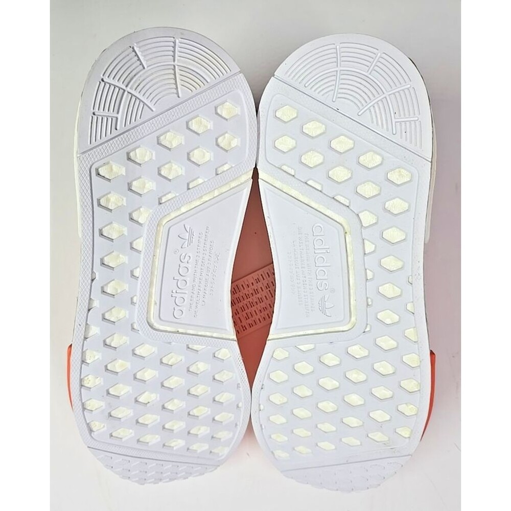 BRAND NEW ADIDAS NMD R1 WOMENS SUN GLOW CORAL ORANGE SIZE 10.5 PINK BY3034 - Picture 11 of 11